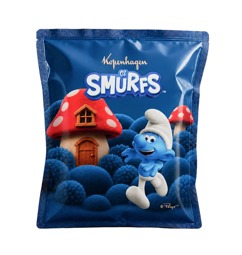 Blind bag colecionável Os Smurfs para Kopenhagen